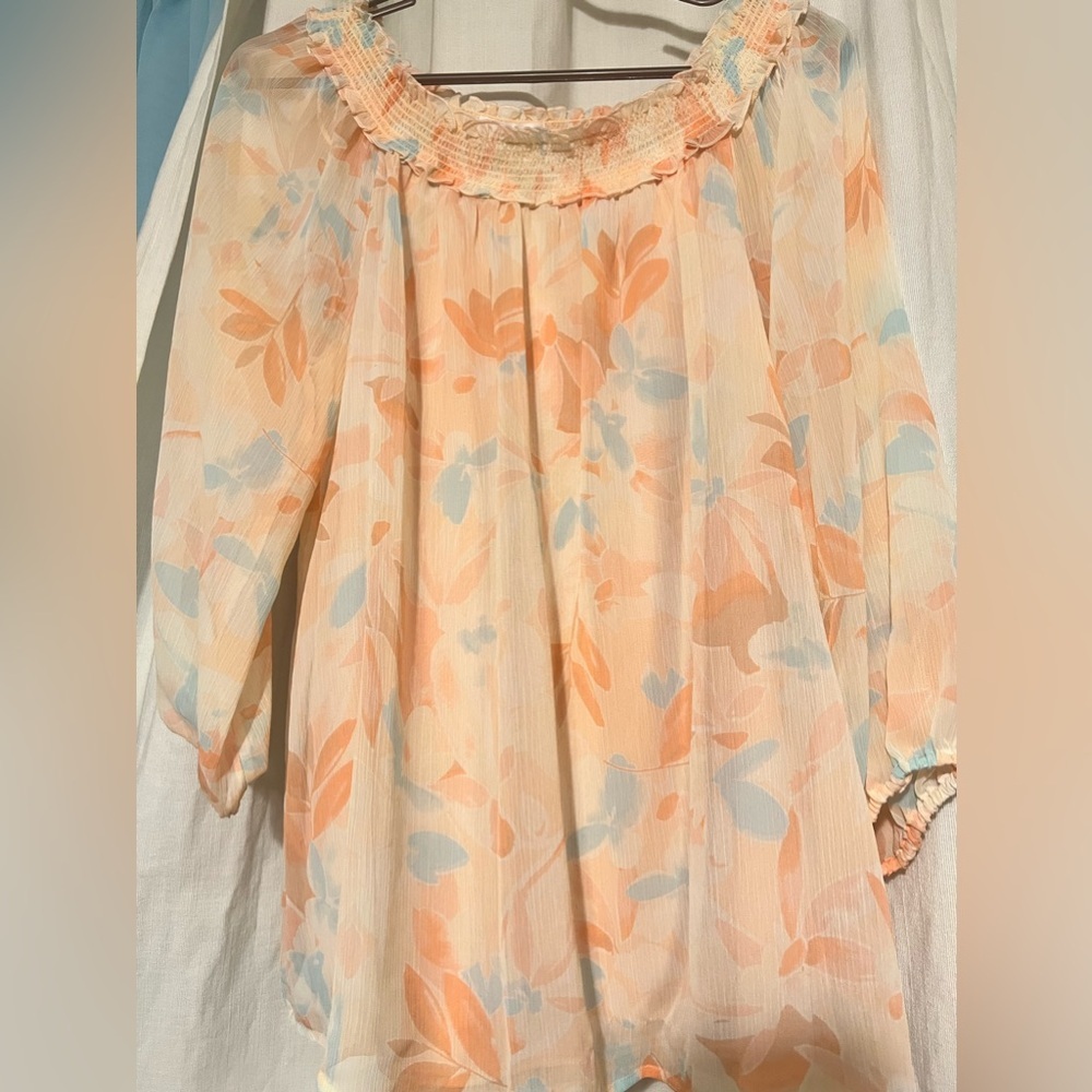 Top 3/4 Sleeve By Lc Lauren Conrad Size: M 🌸